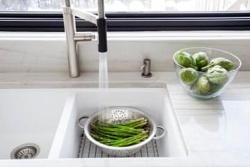 White Kitchen Sink