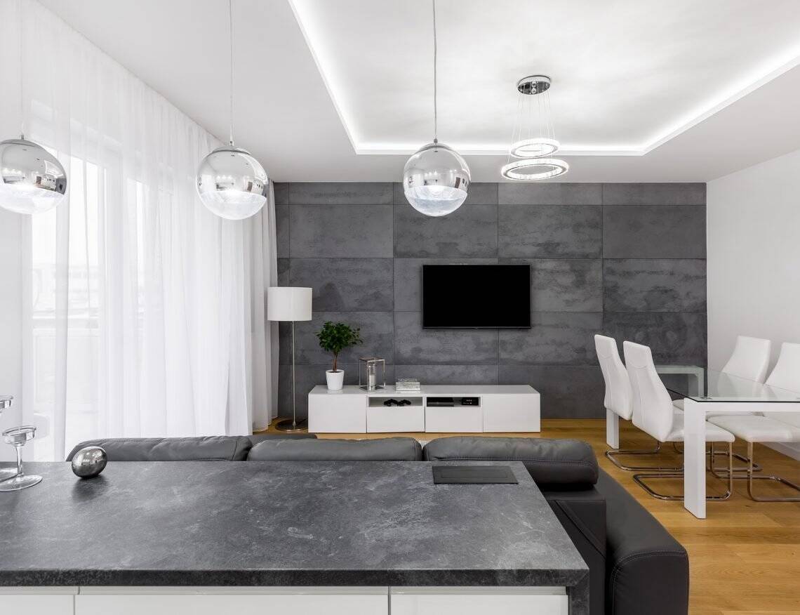 Saratoga leathered countertop