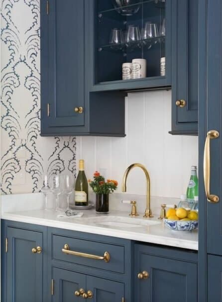 beauty of blue cabinets in your home. Discover design ideas that elevate your space with this bold color.
