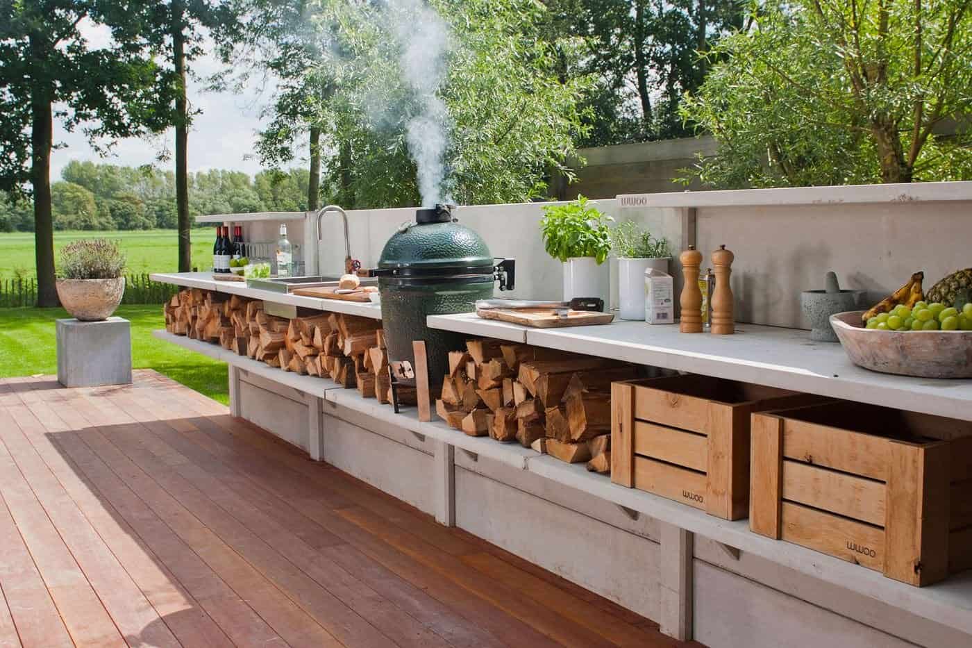 Outdoor kitchen, make the most of your outdoor space for cooking and entertaining.