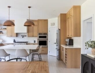 Natural wood look cabinets provide an elegant touch to your interiors. Learn how they can enhance your home today.