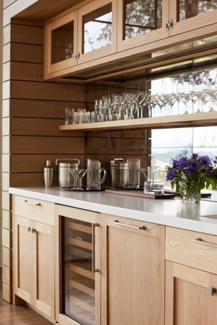 Explore the stylish options of wood look cabinets for your home.