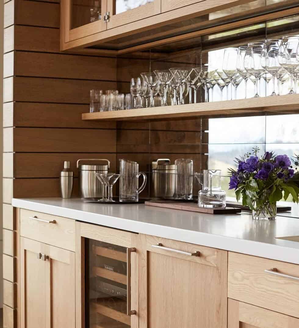 Explore the stylish options of wood look cabinets for your home.