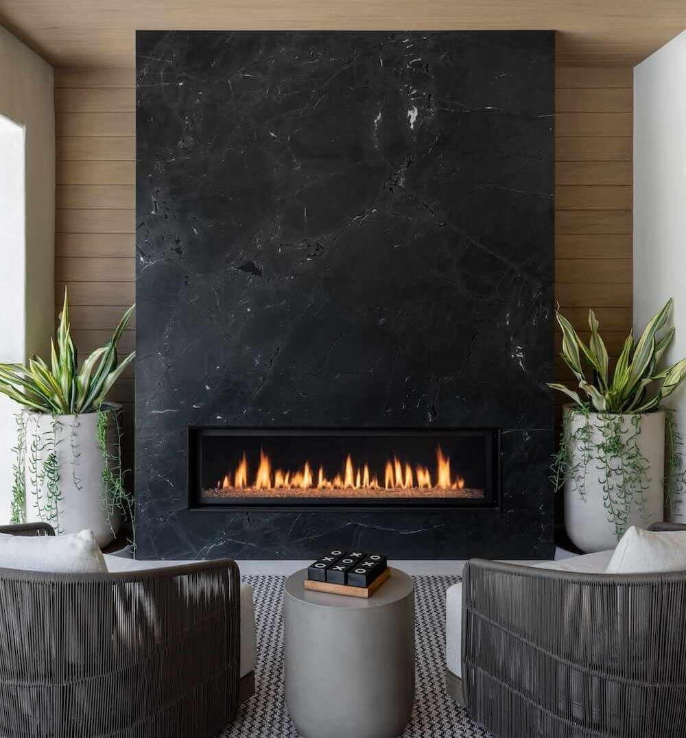 Explore the elegance of fireplace black granite in your home design. Discover its timeless beauty and durability.